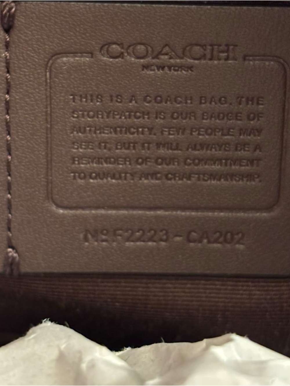 Coach Sydney Satchel in Black NWT - Picture 9 of 9